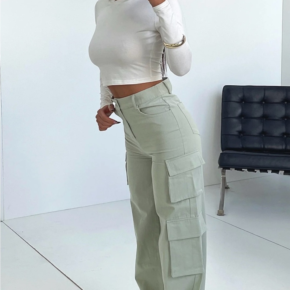 Thatssofetch Venus Cargo Pants -Sage